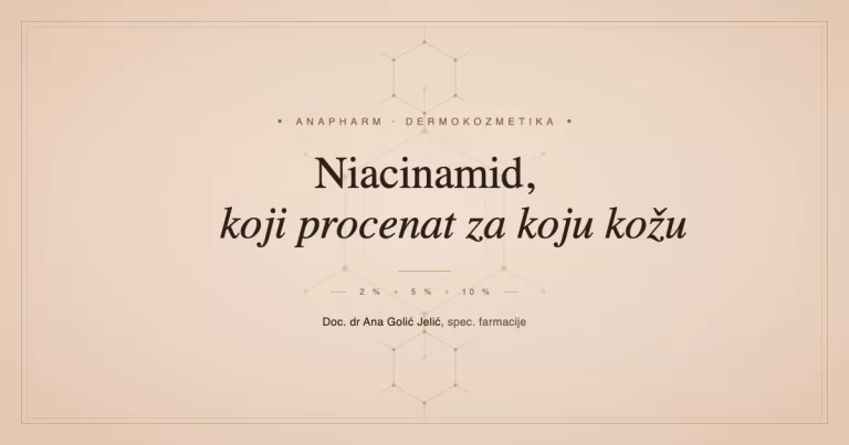 Niacinamid, koji procenat za koju kožu