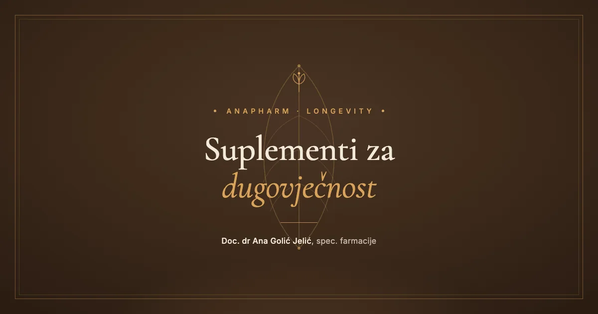 Suplementi za dugovječnost: šta nauka stvarno pokazuje?